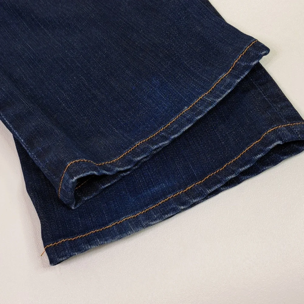 J. Crew Low Rise  Bootcut Blue Jeans Size 26R - Picture 12 of 16